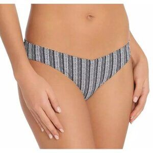 New Heidi Klum Swim Savannah Sunset Classic Bikini Bottom Womens M Dotted Tribal